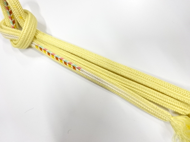 正絹　手組帯締め